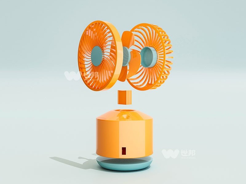 迷你風(fēng)扇塑膠外殼注塑