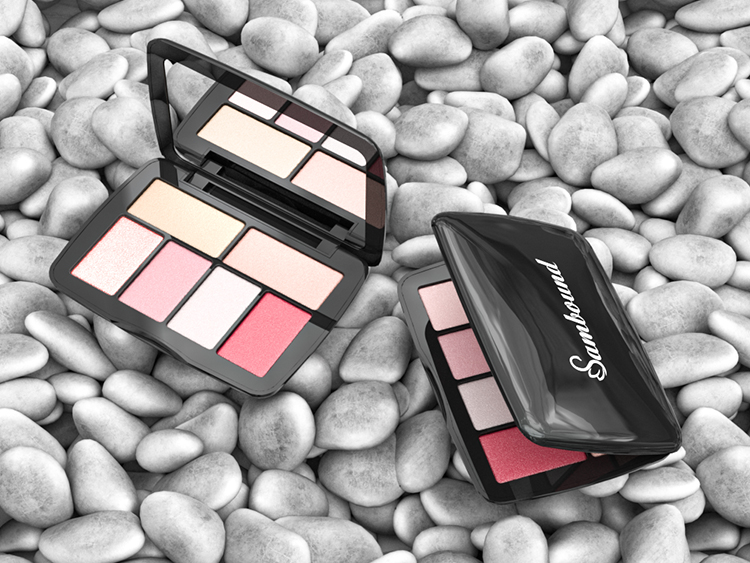 化妝品包裝供應商加工眼影盤