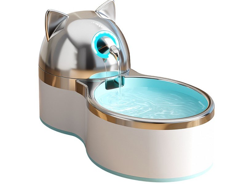 寵物自動飲水機(jī)活水循環(huán)智能喂水器